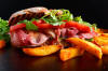 1,011 Sub Bacon Ham Lettuce Tomato Stock Photos - Free ...